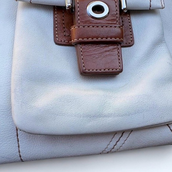 Coach Vintage Soho Cream Leather Shoulder bag - Picture 7 of 8